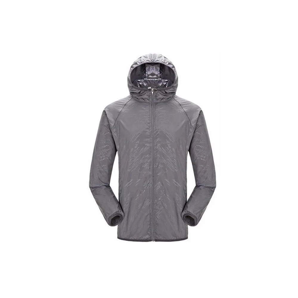 Creative Ultra Light Sun Protection Coats Hooded Quick Dry Windbreaker Jacket Foldable Outdoor Jacket Camping Hiking
