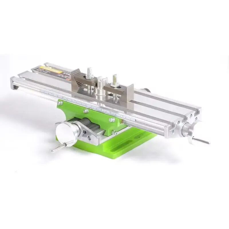 X Y Axis Adjustment Coordinate Table DIY Home Micro Precision Multi-Function Milling Machine Bench Drill Vise Fixture Table