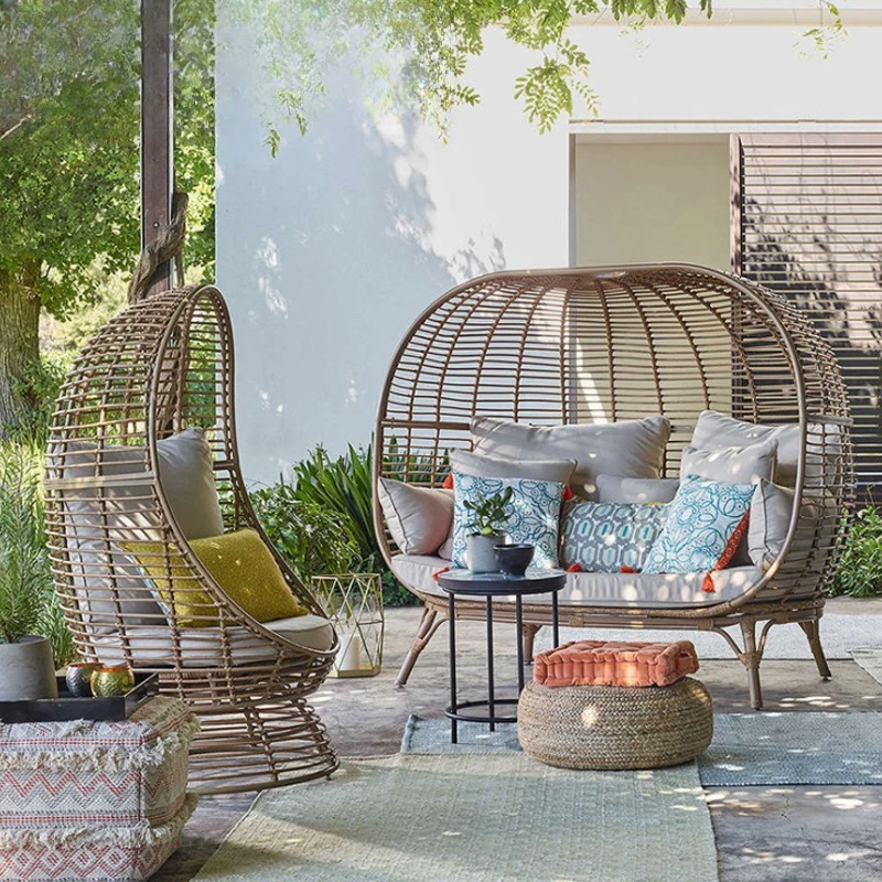 

Nordic outdoor sofa courtyard combined balcony leisure outdoor villa