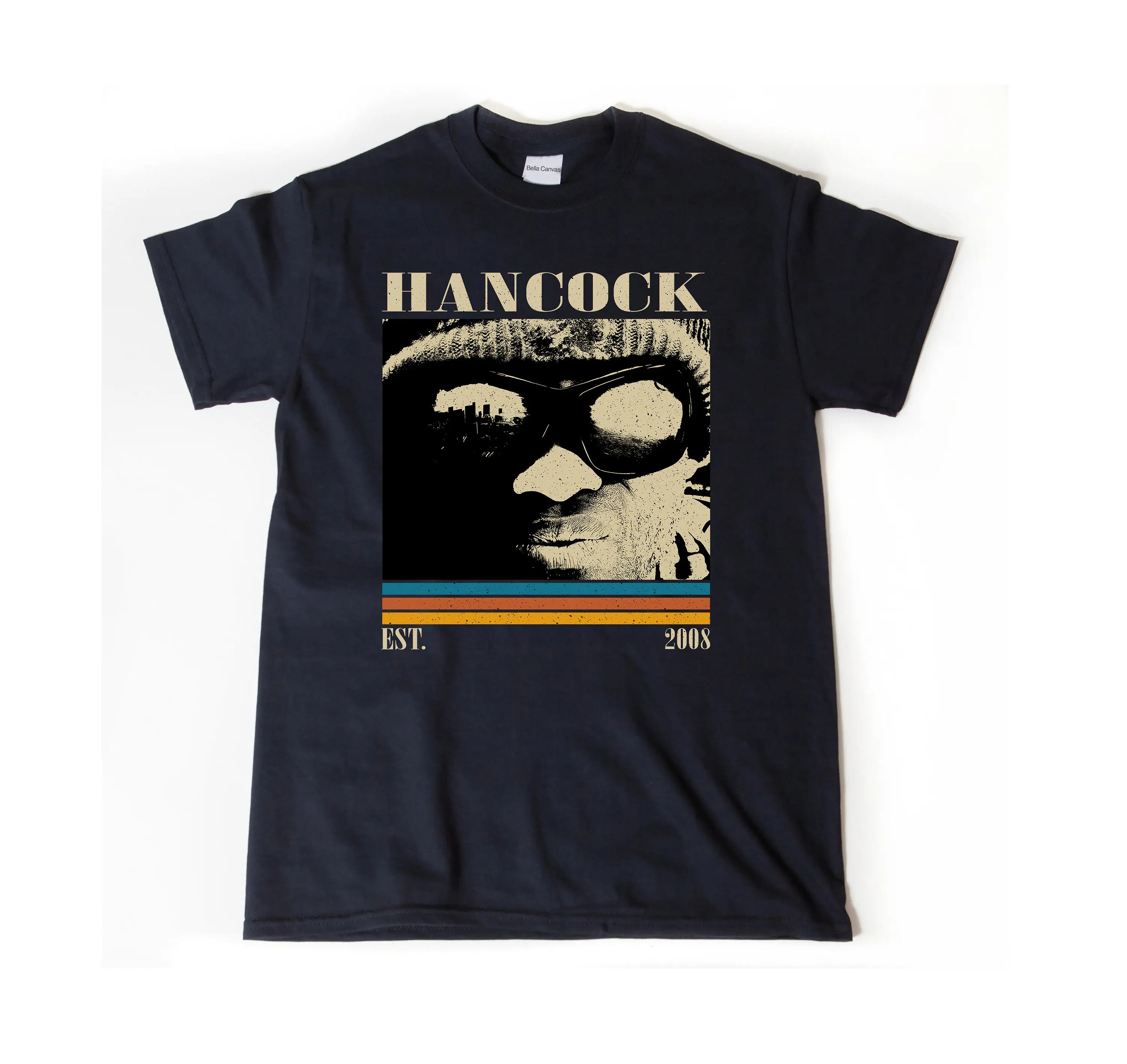 Hancock T Shirt Movie Vintage Midcentury For Him MinimalisT