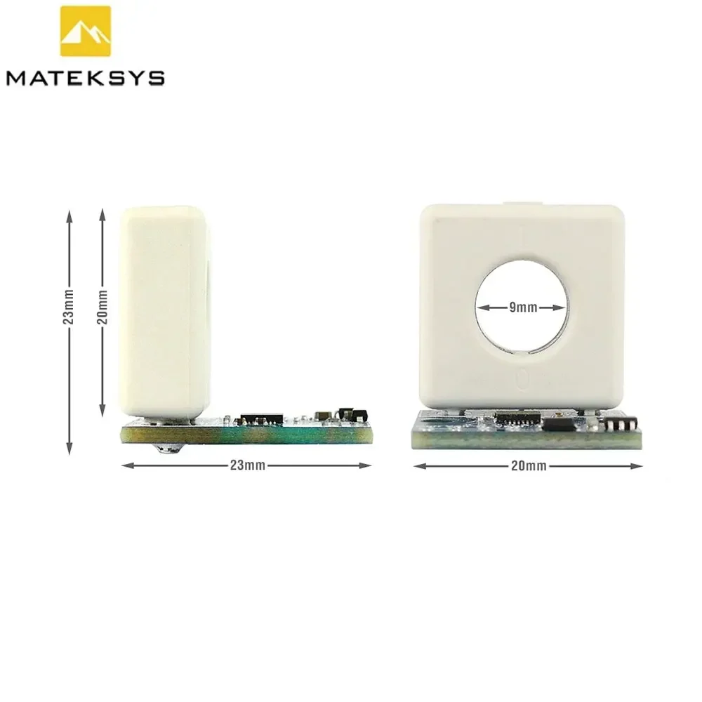 MATEK 홀 효과 전류 센서 150A 모듈 FPV 레이싱 무인기 용 H743 Slim V3 비행 컨트롤러 용 0-69V 전압 감지