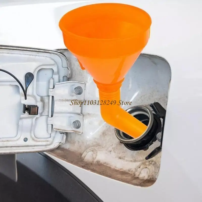 N5KD Multifunction Double Bend Funnel with Integrated Filter 3 Type Perfect for Juicing Cocktails & Other Fine Filtration Tasks