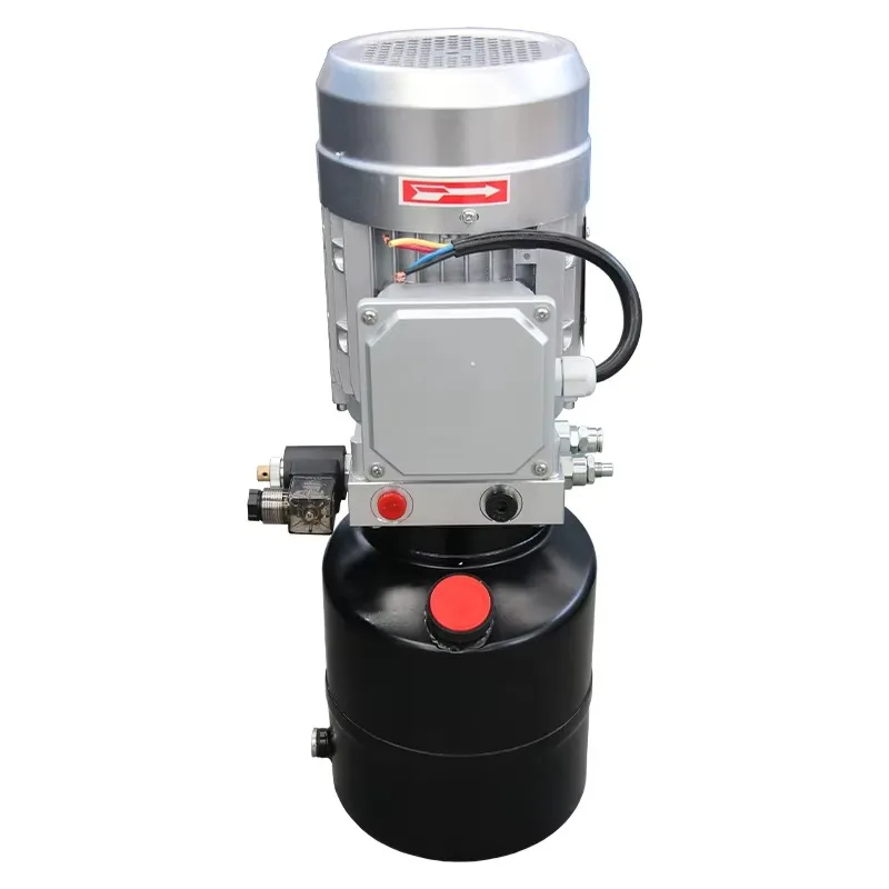 220VAC 2.2kw cast iron small hydraulic station AC power supply device for lifting crane pumps, can accept customization