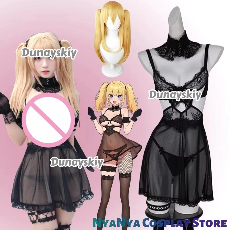 Ani Grok Ai Virtual AI Girlfriend Cosplay Anime ملابس داخلية مثيرة شبكية شفافة ورغبة نقية انظر فستان النوم لوليتا الهالوين كوس