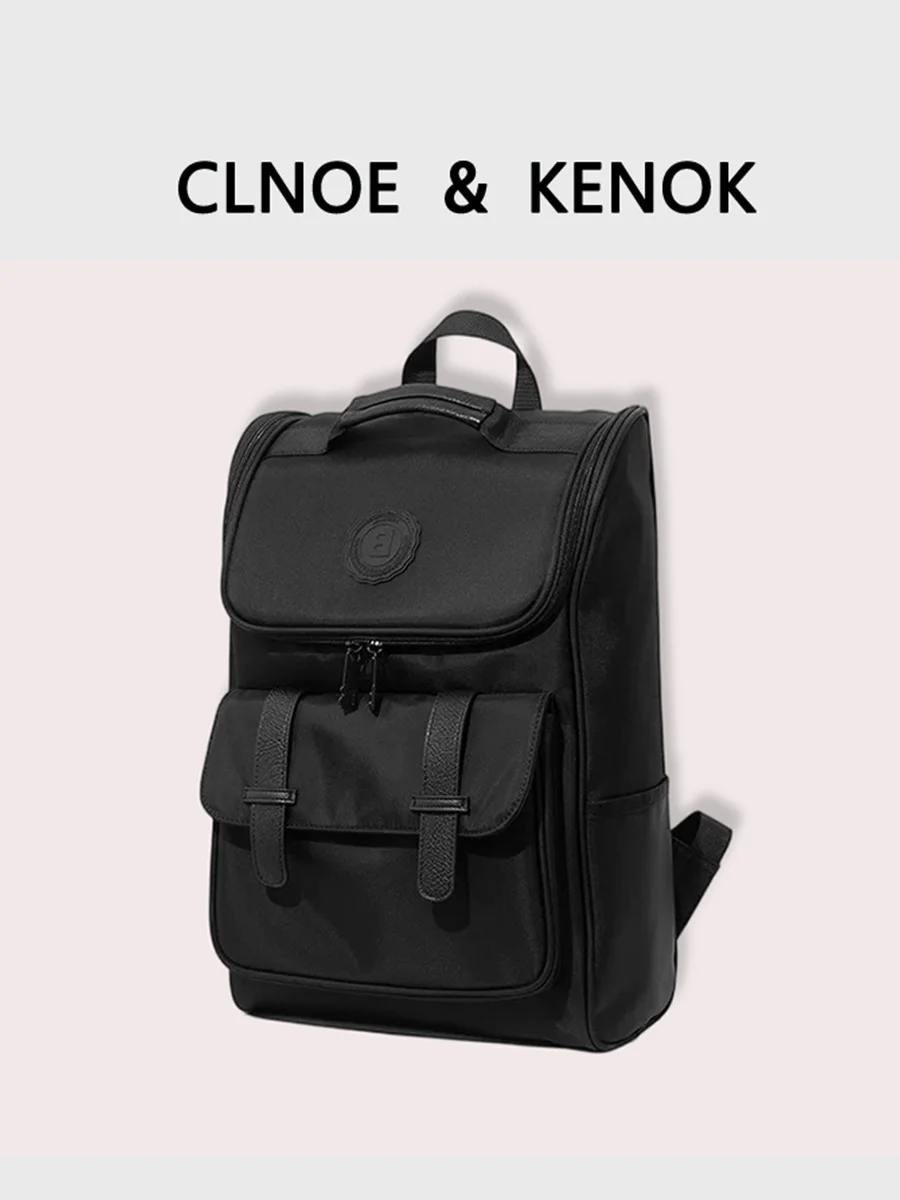 Mochila Feminina Clnoe Kenok Commuter de Grande Capacidade para Laptop de 16 Polegadas, Nova Coleção 2026, Leve e de Alta Est...