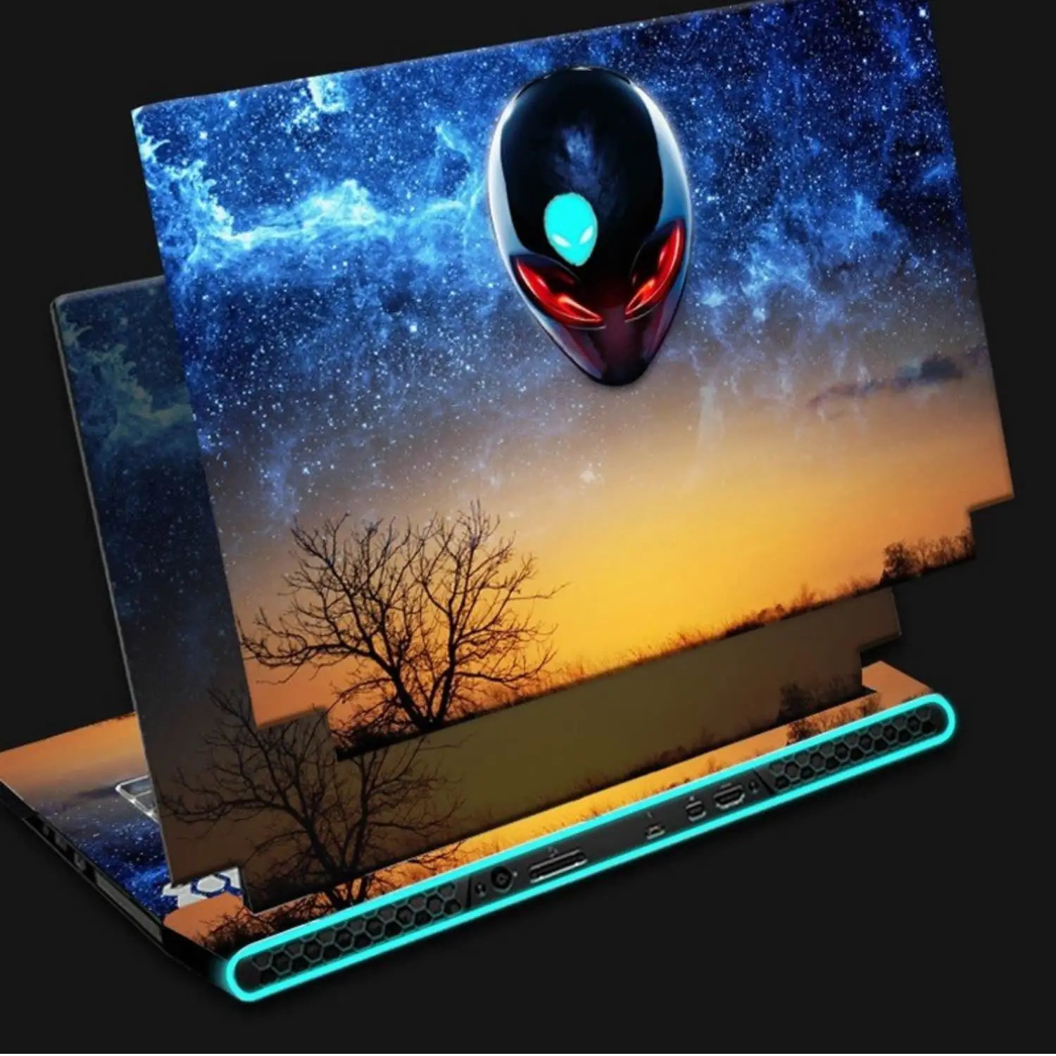 Dazzle Vinyl Special Sticker for Alienware X14 X15 X16 X17 R1 R2 M15 R2 R3 R4 R5 R6 R7 Area51M M17 R2 R3 M11X M14X M16 M18 R1