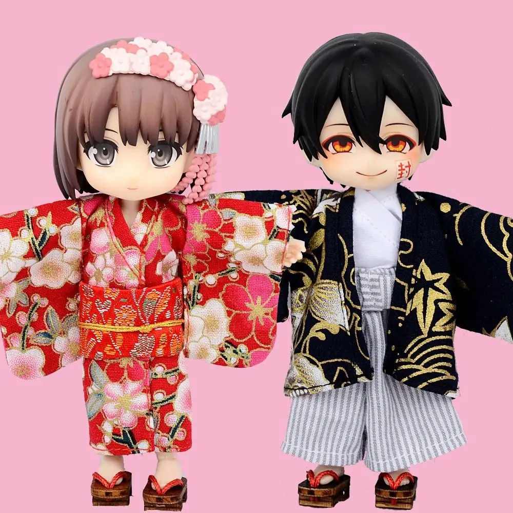 

1 Pair Japanese Style Obitsu 11 Doll Shoes Kimono Wooden Clogs 1/12 Bjd Doll Shoes GSC Fashion 1/12 Bjd Doll Accessories