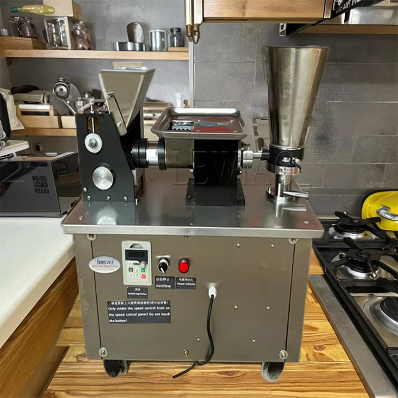 Automatic Commercial Mini Chinese Baozi Samosa Ravioli Momo Dumpling Making Machine