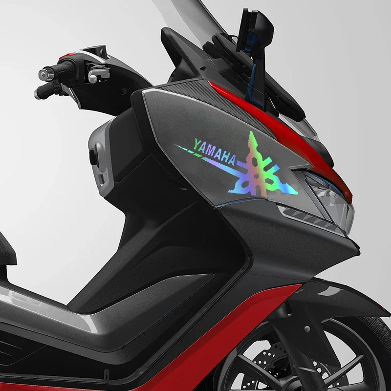 Reflective Motorcycle For Yamaha Sticker Moto Logo Color Laser DecalsFor N Max 125 155 160 Tmax 500 530 560 Xmax 300 400 image 6