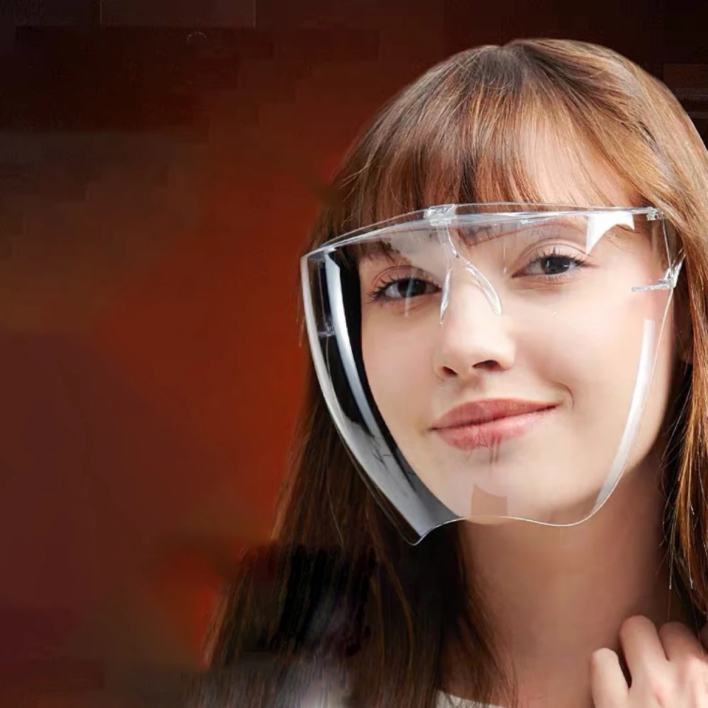 

Full Face HD Transparent Anti-fog Anti-splash Protective Mask Space Mask Anti-spit High Transparency Goggles