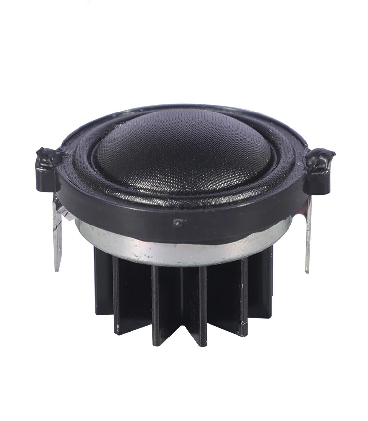 HifI 1 inch Tweeter Speaker 4Ohm 6ohm 30W Mini 30mm Treble Loudspeaker For 2 way speaker diy Dome Silk Film with Heat Sink 2PCS