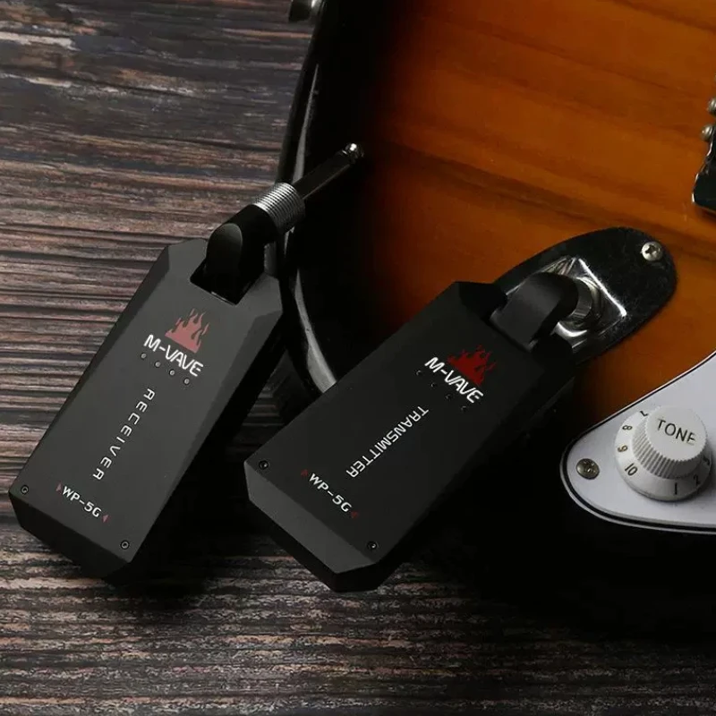 M Vave 5 8G Wireless Guitar Transmitter Receiver High Fidelity For Bass Electronic Wind Instrument Keyboard