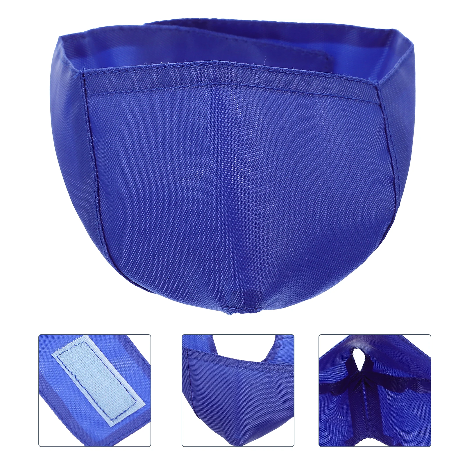 

Cat Nylon Muzzle Breathable Anti bite Mouth Cover for Bathing Grooming Blue Pet Supply Kitten Muzzle Anti lick Practical Durable