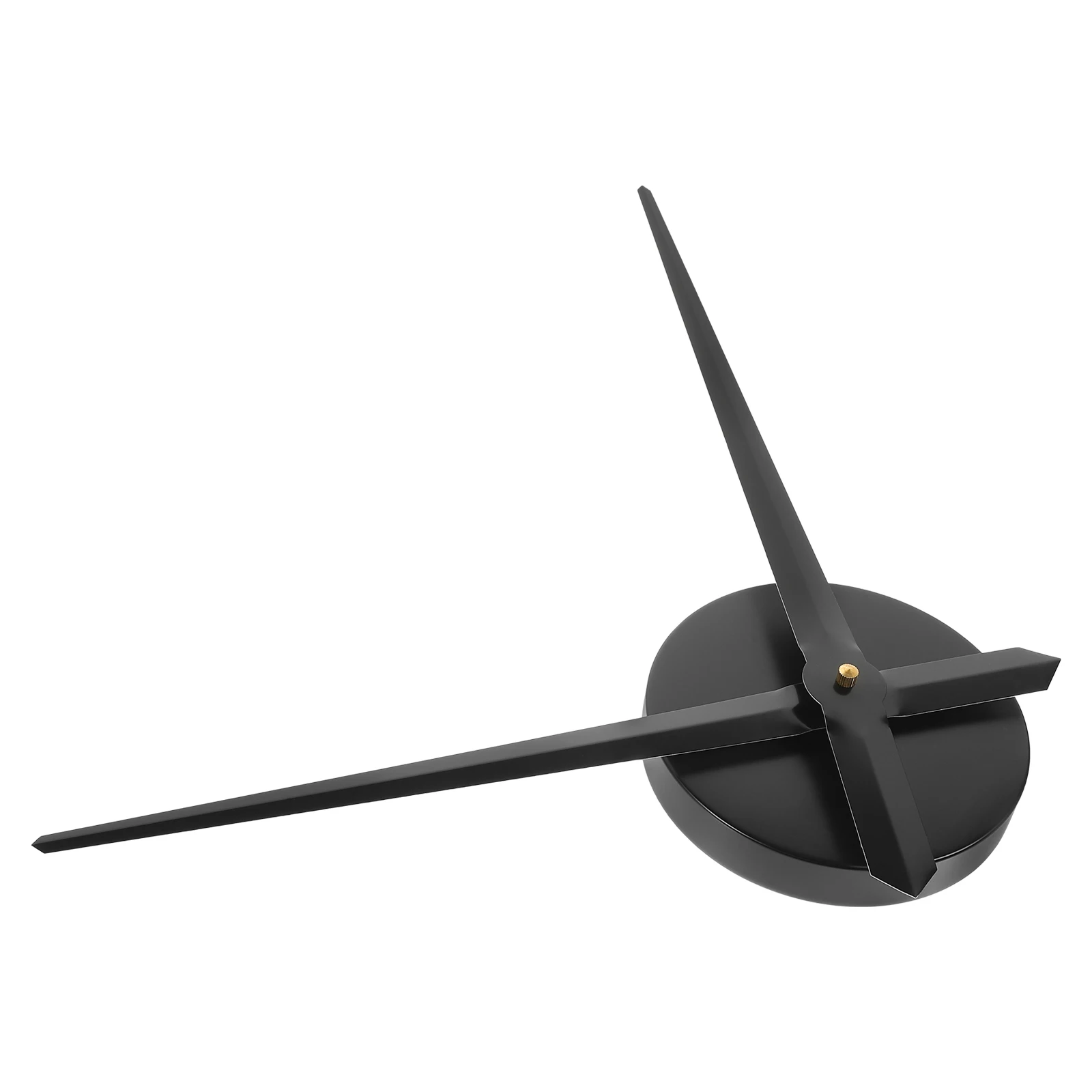 

DIY Clock Kit Scanning Operated Mini Black Wall Movements Material Easy Install Clock