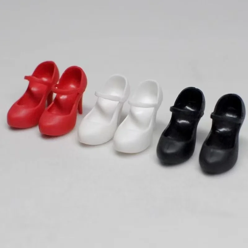 

1 Pair Licca blythe Shoes Doll 1/6 High-heeled licca Dolls Accessories