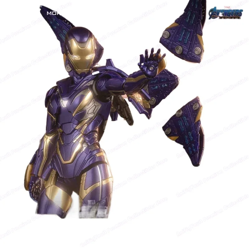 MORSTORM E-model Marvel Iron Man MK50 49 46 47 43 MK7 Iron SpiderMan Deluxe 1/9 Scale Action Figure Assembled Model Gift Toy