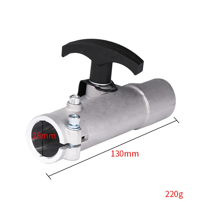 Lawn Mower Extension Parts Aluminum Tube Joint Extension Rod Aluminum Tube Connector High Branch Saw 26/28mm Shaft