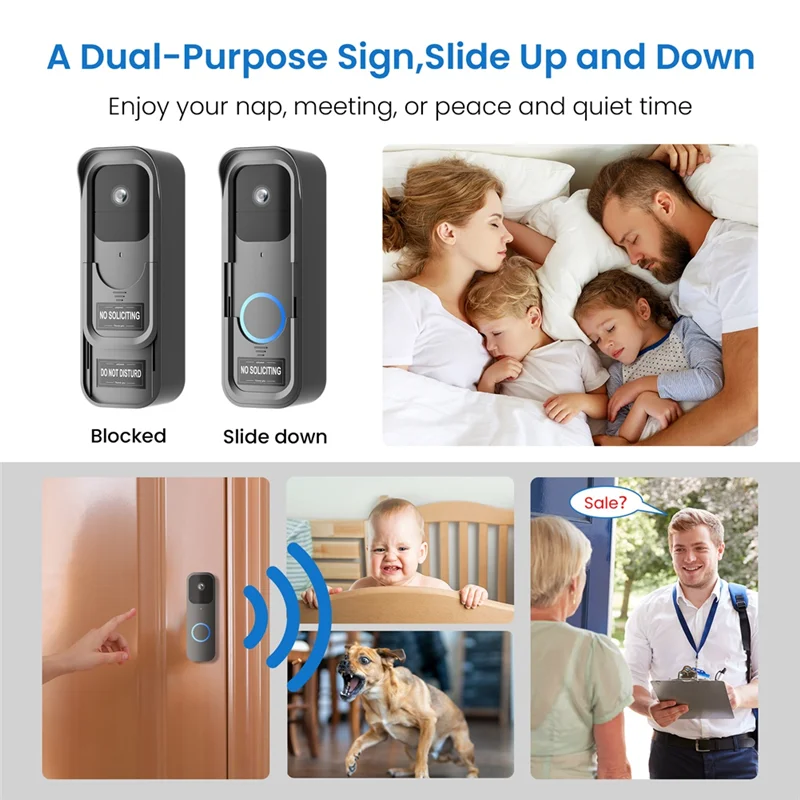 ABGR-도난 방지 초인종 마운트 깜박임 비디오 초인종 용 드릴 브래킷 홀더 없음, 초인종 모션 센서 카메라 마운트 차단 없음