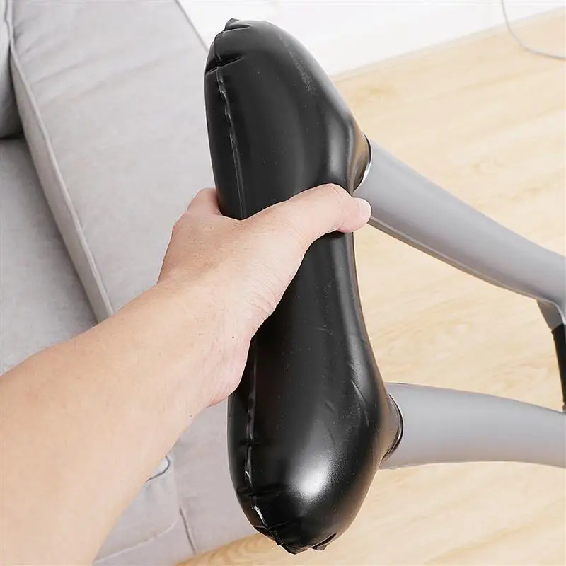 3pcs Stage Kids PVC Prank Party Toy Inflatable Walker Simulation Crutches Inflatable Walking Stick Prank Walking Canes