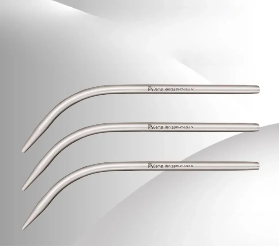 

2 шт., высококачественная стоматологическая сильная аспирационная трубка для слюны, слабая аспирационная трубка, автоклавируемый хирургический инструмент для зубного имплантата