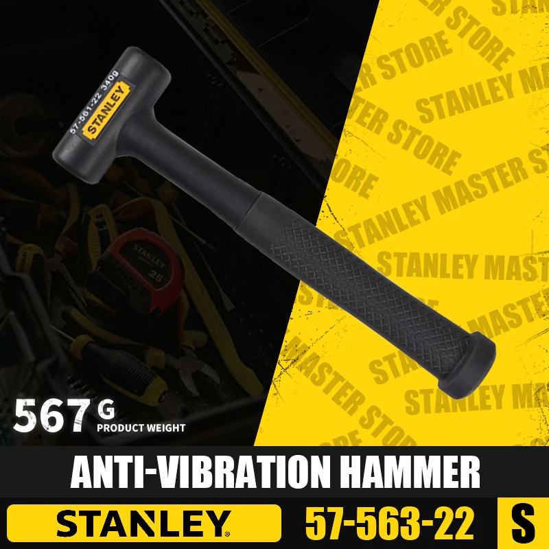 STANLEY Anti-vibratie hamer Handgereedschap Installatie Rubberen rubberen veiligheidshamer