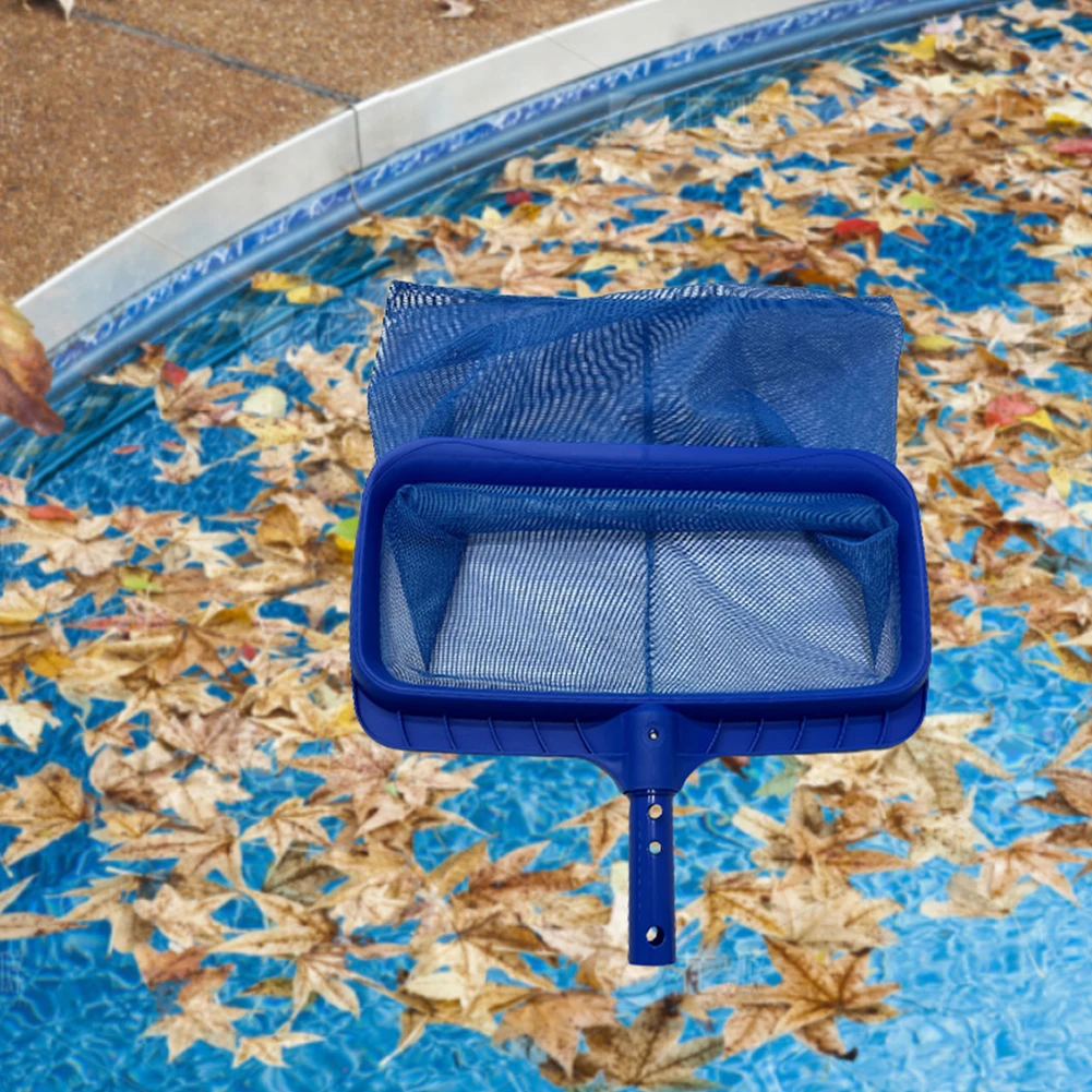 

Thickened Frame Pool Leaf Net Large Capacity Leaf Mesh Deep Bag Swimming Pool Cleaning Leaf Skim Net for Cleaning Finest Debris