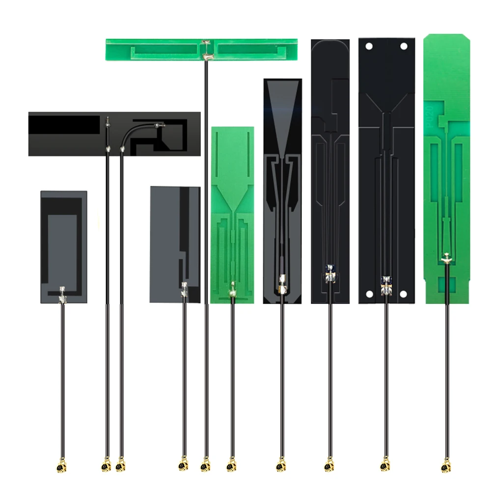 2PCS GPS BD Passive FPC PCB Built-in Flexible Antenna MHF1 GNSS Module High Gain 12DBI Satellite Navigation Positioning Antenna