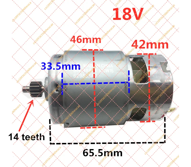 orignal 18V MOTOR 629834-8 629937-8  For Makita HP457D DF457D BDF453 DDF453 DDF453RFE DHP453 BHP453 8390D drill screw driver