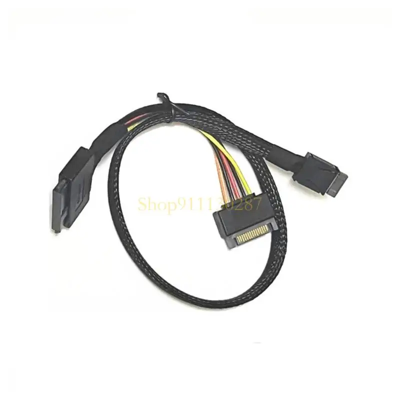 

J1HC Oculink PCIe Fast Speed SFF8611 Male 4i to SFF8639 Female U3 Adapter Cable 50cm