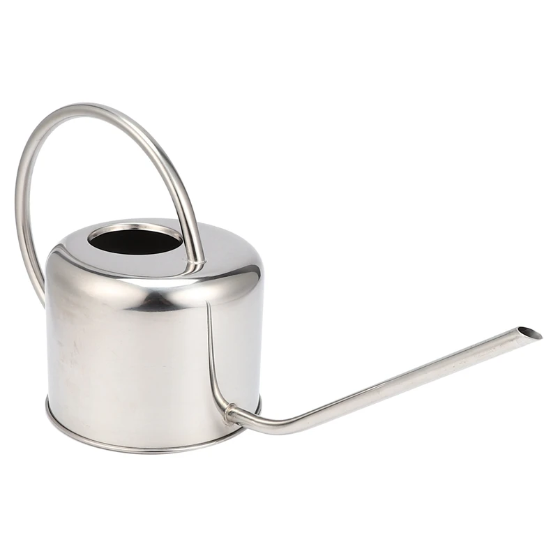 

European Gardening Watering Can Pot Stainless Steel 900Ml Household Shower Pot Small Watering Flower