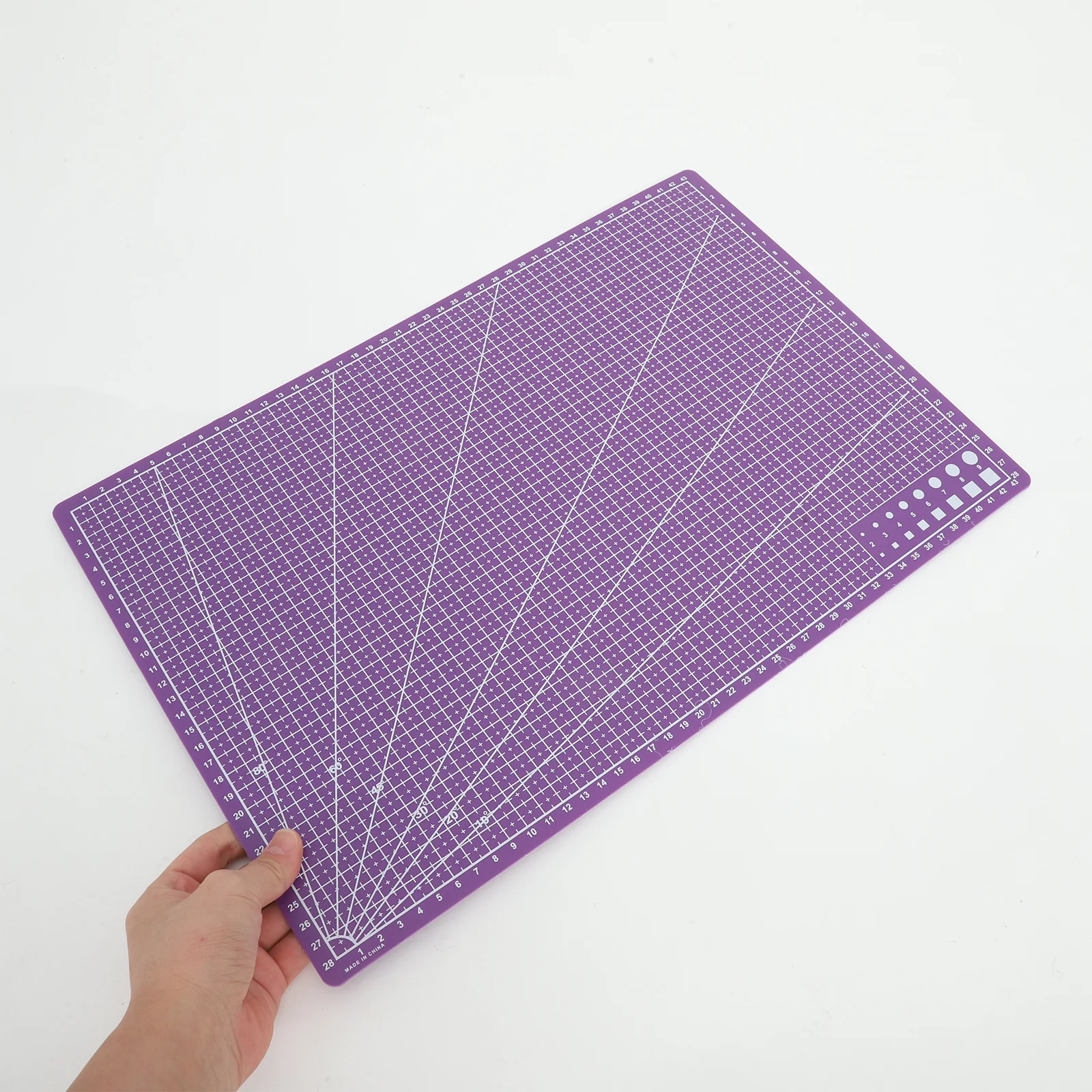 مزدوج الوجهين قطع حصيرة A3 حجم سطح عدم الانزلاق للحرف اليدوية الخياطة اللحف سكرابوكينغ الفن نحت المحمولة الحرفية قطع الوسادة #4