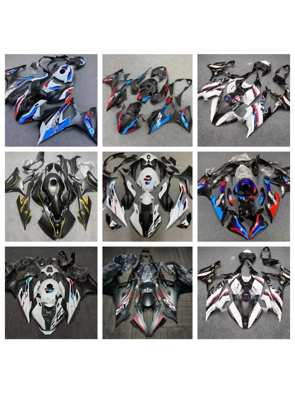 Carbon Fiber Paint Spraying Full ABS    Motorcycle Fairing  Kit for  S1000RR 2025-2026 Motorcycle Frame & Body Parts