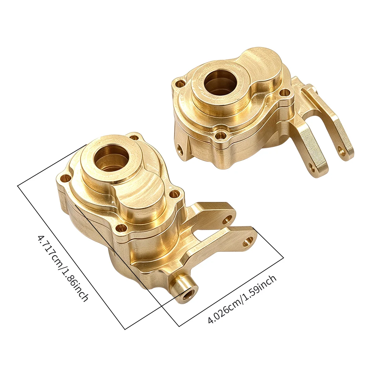 Brass Metal Front Steering Knuckle Upgrade Parts For HuangBo HB R1001 R1002 R1003 R1004 R1005 R1006 R1011 R1012 R1013 R1014 R101