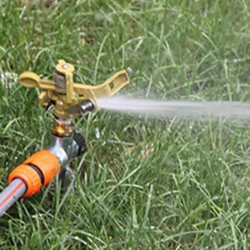 

Metal Pulsating Sprinklers 360 Degree Rocker Arm Rotating Lawn Watering Sprinklers X3UC