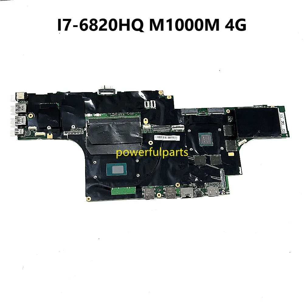 For Lenovo For Thinkpad P50 Motherboard BP500 NM-A451 01AY443 With i7-6820HQ Cpu+ M1000M 4G Graphic Working Good