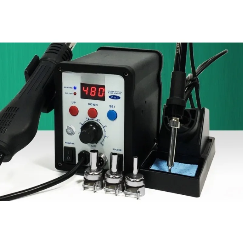 طاولة لحام مسدس حراري بشاشة رقمية، أدوات لحام صيانة الهاتف المحمول