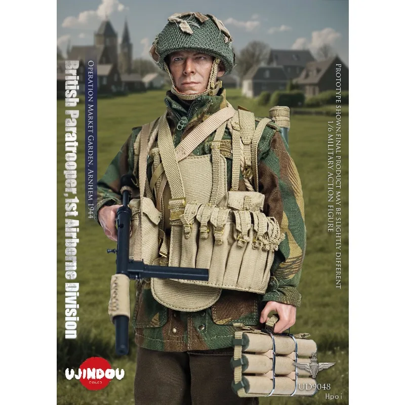 Original UD9048 World War II British First Parachute Division - Market Garden Action 1/6 Mobile Model Toy Collect Gifts Spot