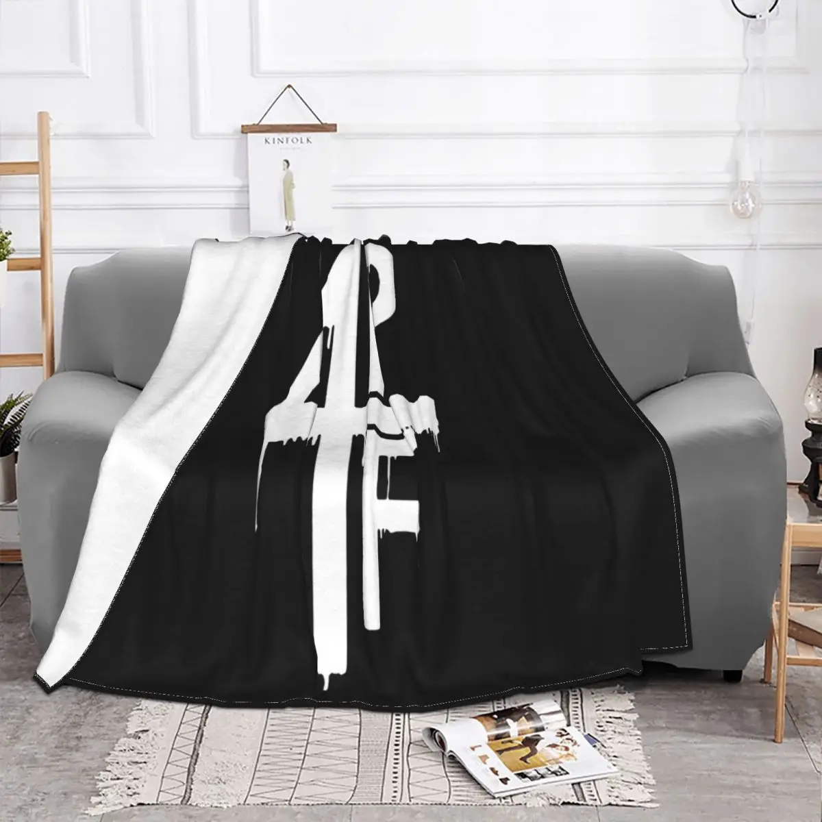 Lil Baby Four Pockets Full Black Swea 4Pf Women Men Interested Selling Many Colors Printing Throw Blanket