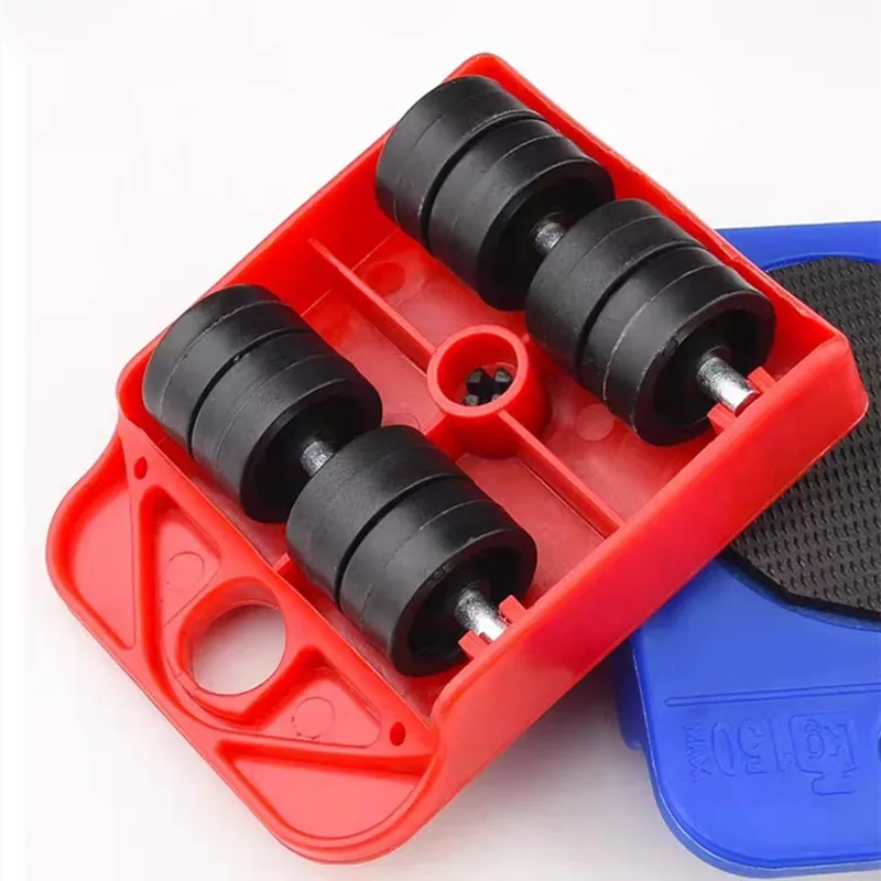 New Heavy Duty Furniture Lifter Furniture Moving Transport Roller Set Lifter Transport Tool Furniture Mover Roller Wheel