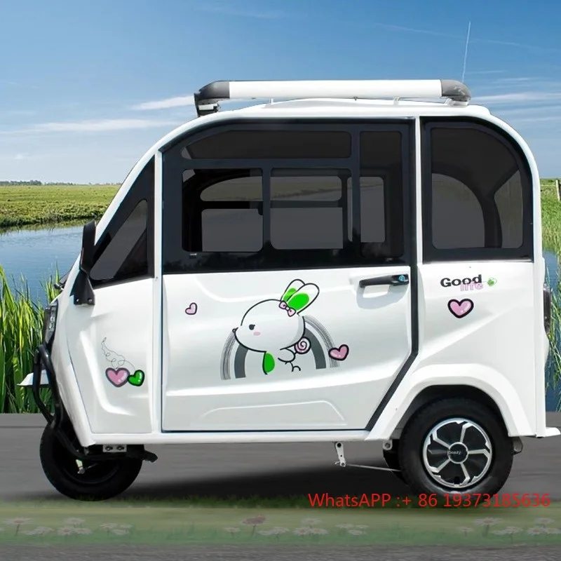 

Equipped with solar-powered passenger tricycle, household transportation to pick up babies, adult electric vehicles
