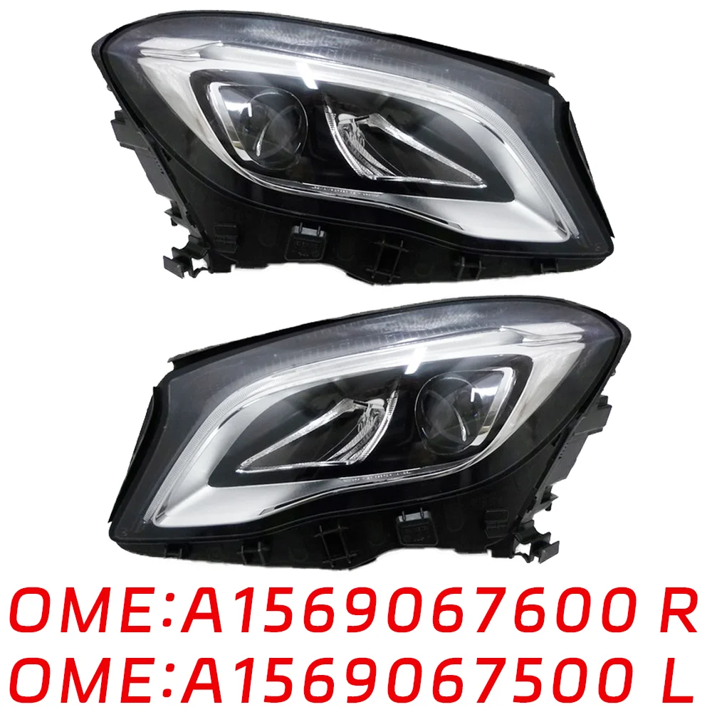 

Suitable for Mercedes Benz W156 GLA200 GLA220 GLA250 GLA260 GLA45 front headlights 2016-2019 A1569067500 A1569067600 auto parts