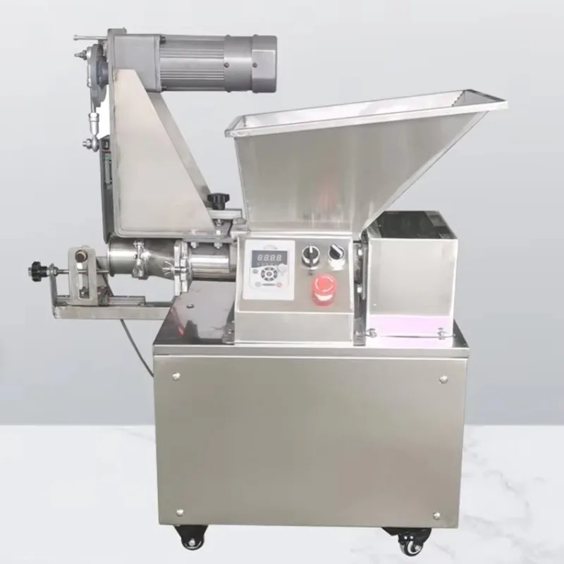 QDMECH Industrial Divider Rounder Automatic Bread Soft Pretzels Bites Making Machine Moon Cake Cookie Dough Extruder