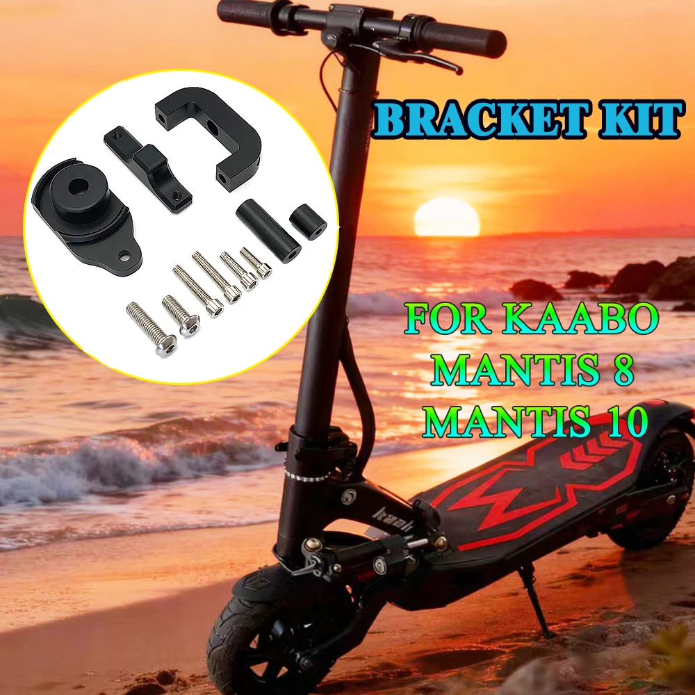 

For KAABO Mantis 8 Mantis 10 Electric Scooter Directional Steering Damper Bracket kit Increase High Speed Stability Safety