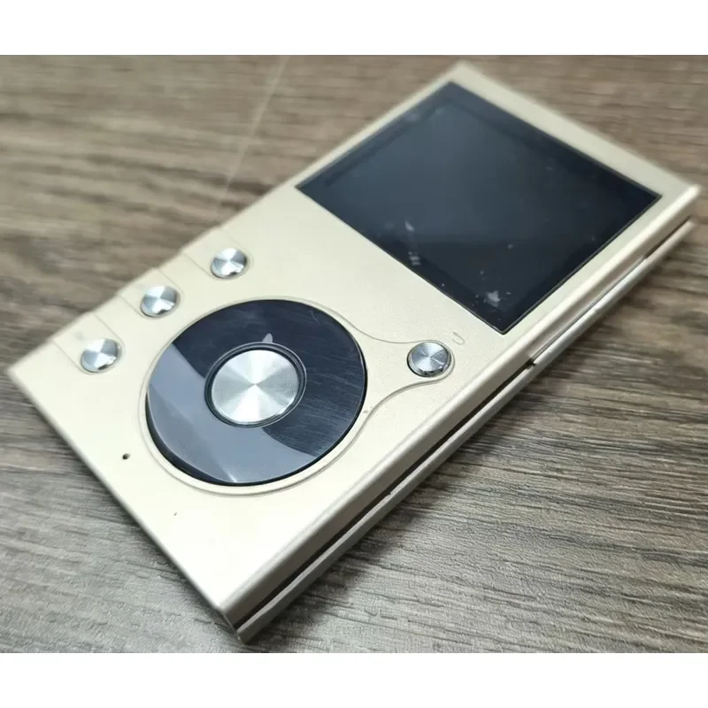 Portable HiFi Lossless Music Player with 1.8 Inch Aluminum Body Supports FLAC APE WAV MP3 via TF Card 3.5mm Jack 10 Hours
