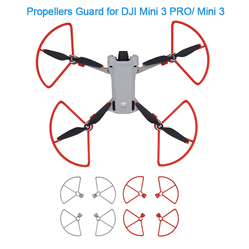 Protector de hélice anticolisión para DJI MINI 3 Pro /Mini 3, cubierta de alas de hoja, accesorios de parachoques, protección efectiva, accesorio de