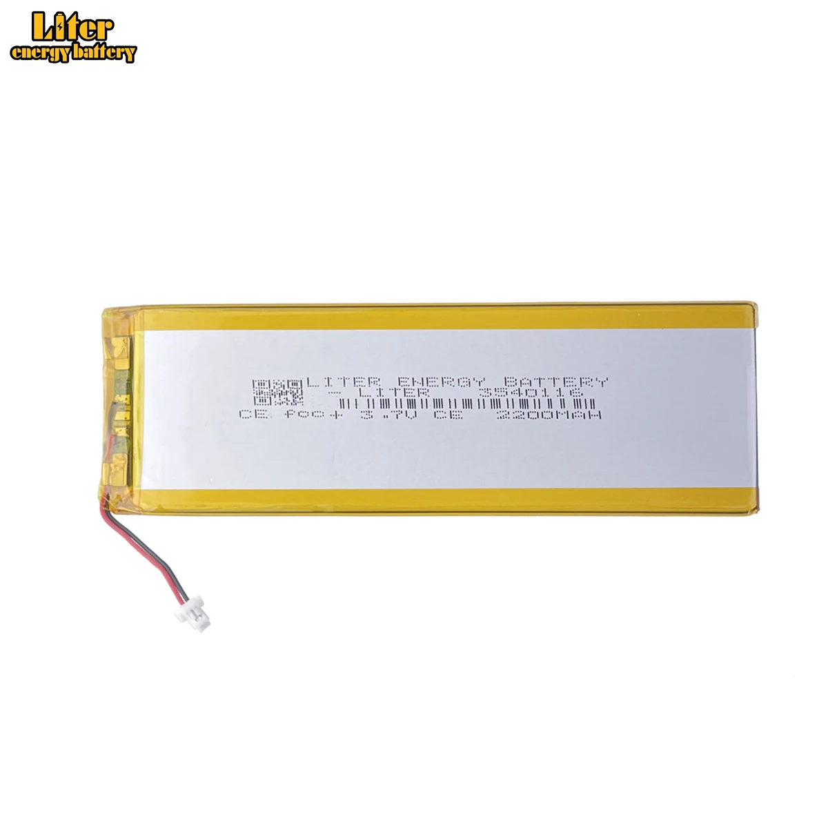 Liter energy battery 3.7V 2200mah 3540116 Lithium Polymer LiPo Rechargeable Battery For LED Bluetooth keyboard special battery