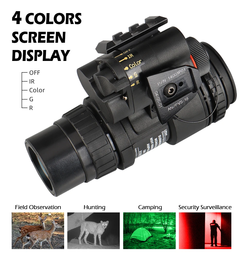 

Eagleeye 1X32 Infrared Digital Night Vision Outdoor PVS-18 Digital Night Vision Scope for Hunting GZ270032