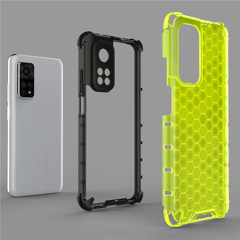 For Xiaomi Mi 10T 10 T Pro 5G Case Shockproof Rugged Armor Transparent Phone Case for Mi 10T Pro Mi10T Pro Mi 10 Lite Back Cover