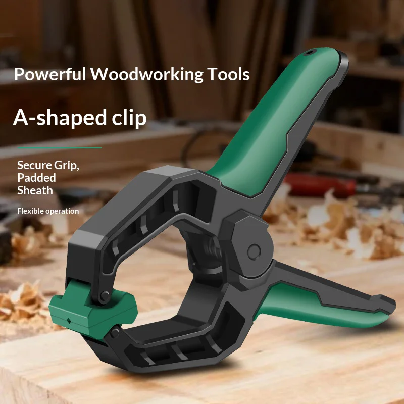 Quick Clamp Heavy Duty C Locking Resin Woodworking High-tech Vise Pliers Grip Welding Table Fist Temp Hand Tool