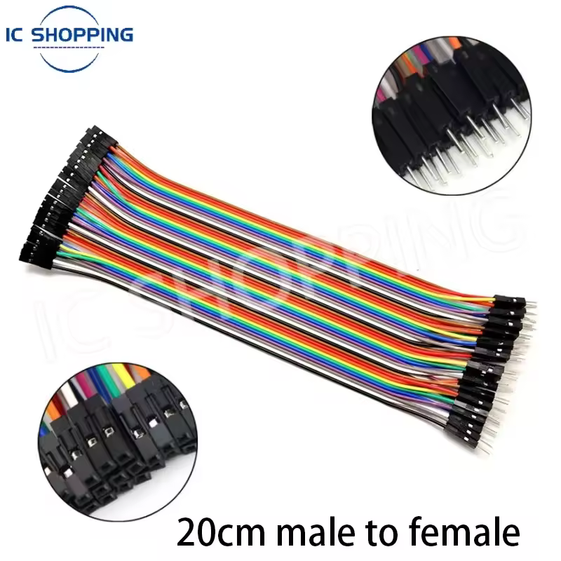 Jumper Wire 40PCS DuPont Line DuPont Cable Connection male to male+female to female and male to female for Arduino DIY KIT - Image 19
